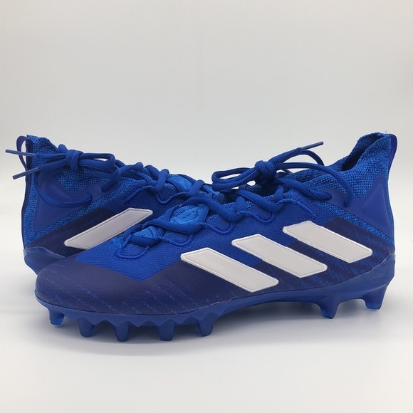 Adidas Freak Ultra Primeknit Boost Football Cleats Size 13 Blue White FX1304 - Picture 2 of 6